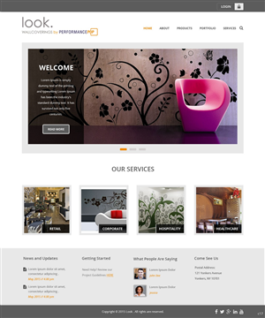 Web Design by pb for this project | Design: #6074172