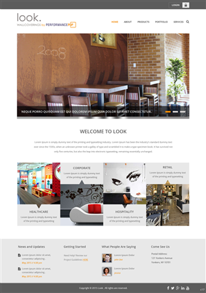 Web Design by pb for this project | Design: #6074174