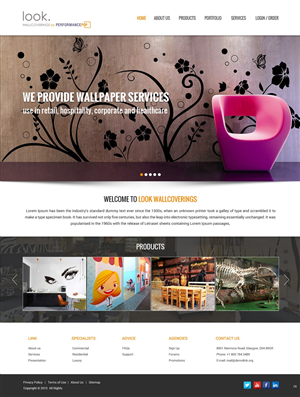 Web Design by pb for this project | Design: #6074187