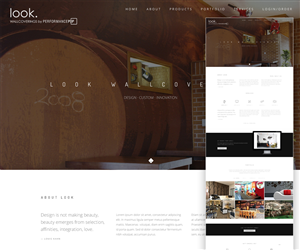 New custom designed wallcoverings business needs a website | Web-Design von manuelpolaina