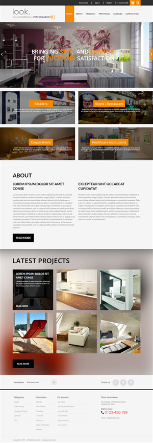 Web Design by iLibart for this project | Design: #6070189