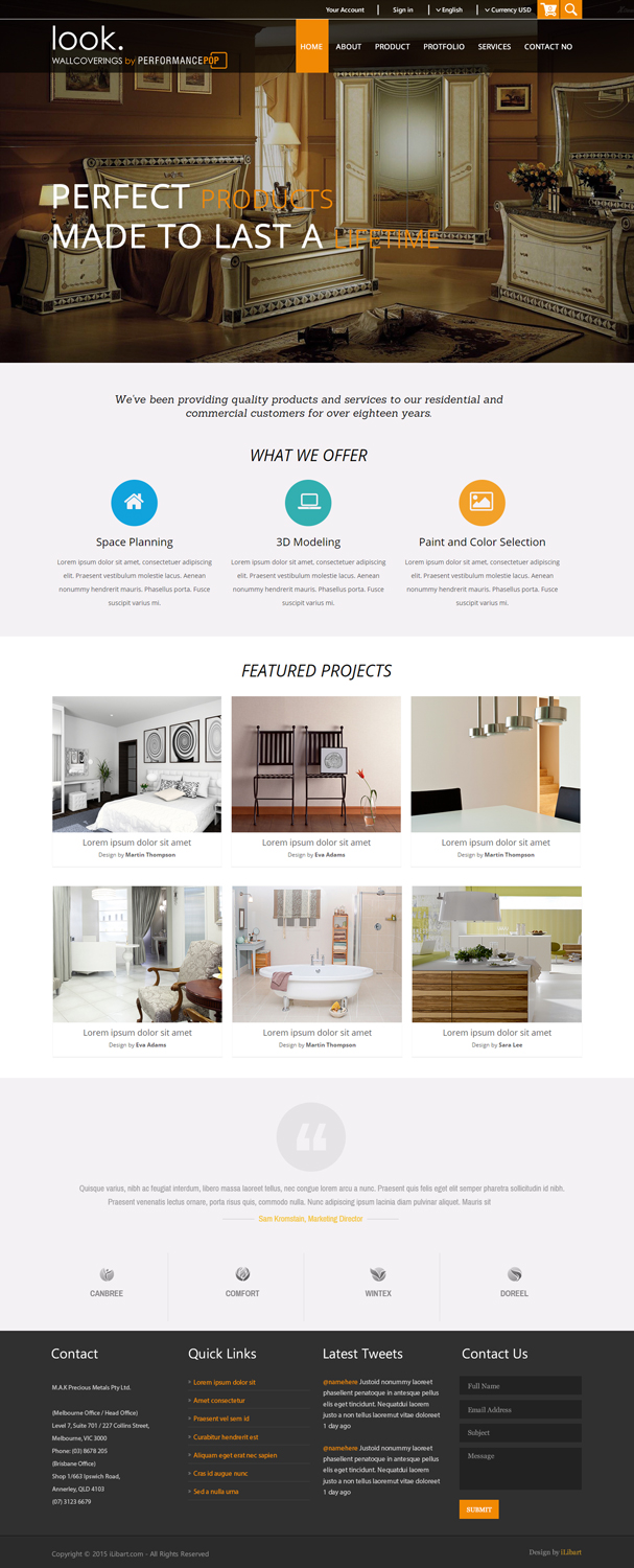 Web Design par iLibart pour ce projet | Design #6070197