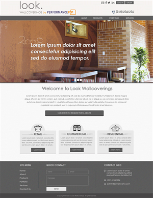 Web Design by Tanvir for this project | Design: #6067430
