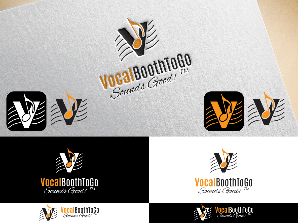Logo Design by ArtMissile for VocalBoothToGo-UK, Ltd | Design #6163143