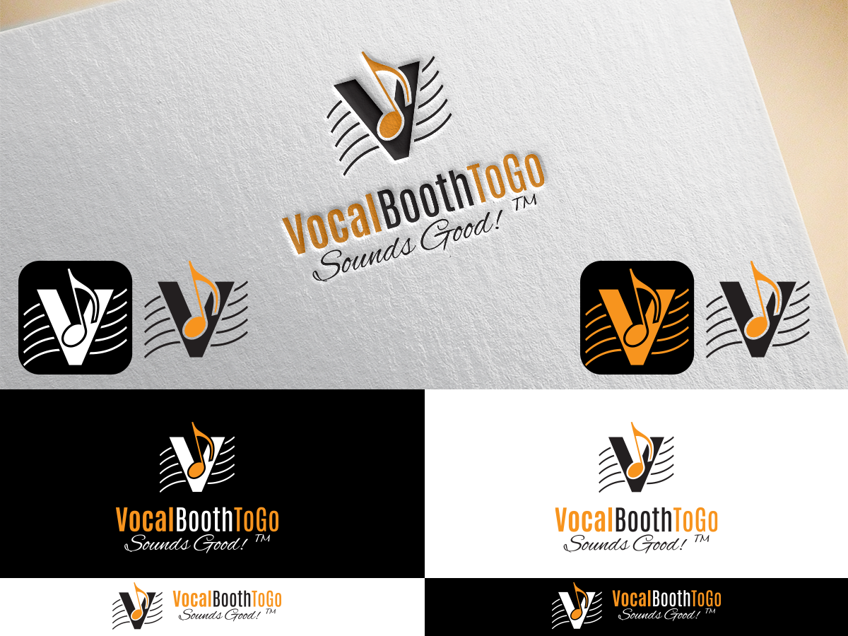 Logo Design by ArtMissile for VocalBoothToGo-UK, Ltd | Design #6169981