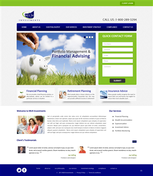 Web Design by pb for this project | Design: #1631951