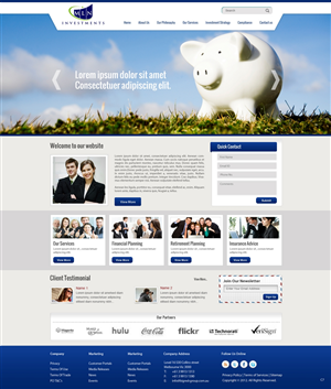 Web Design by pb for this project | Design: #1631959