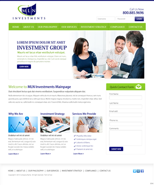 Web Design by pb for this project | Design: #1631968