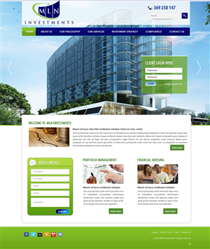 Web Design by pb for this project | Design: #1637042