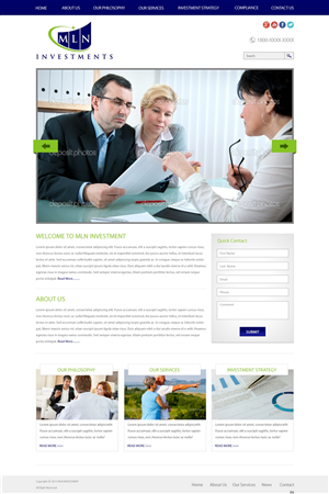 Web Design by pb for this project | Design: #1637073