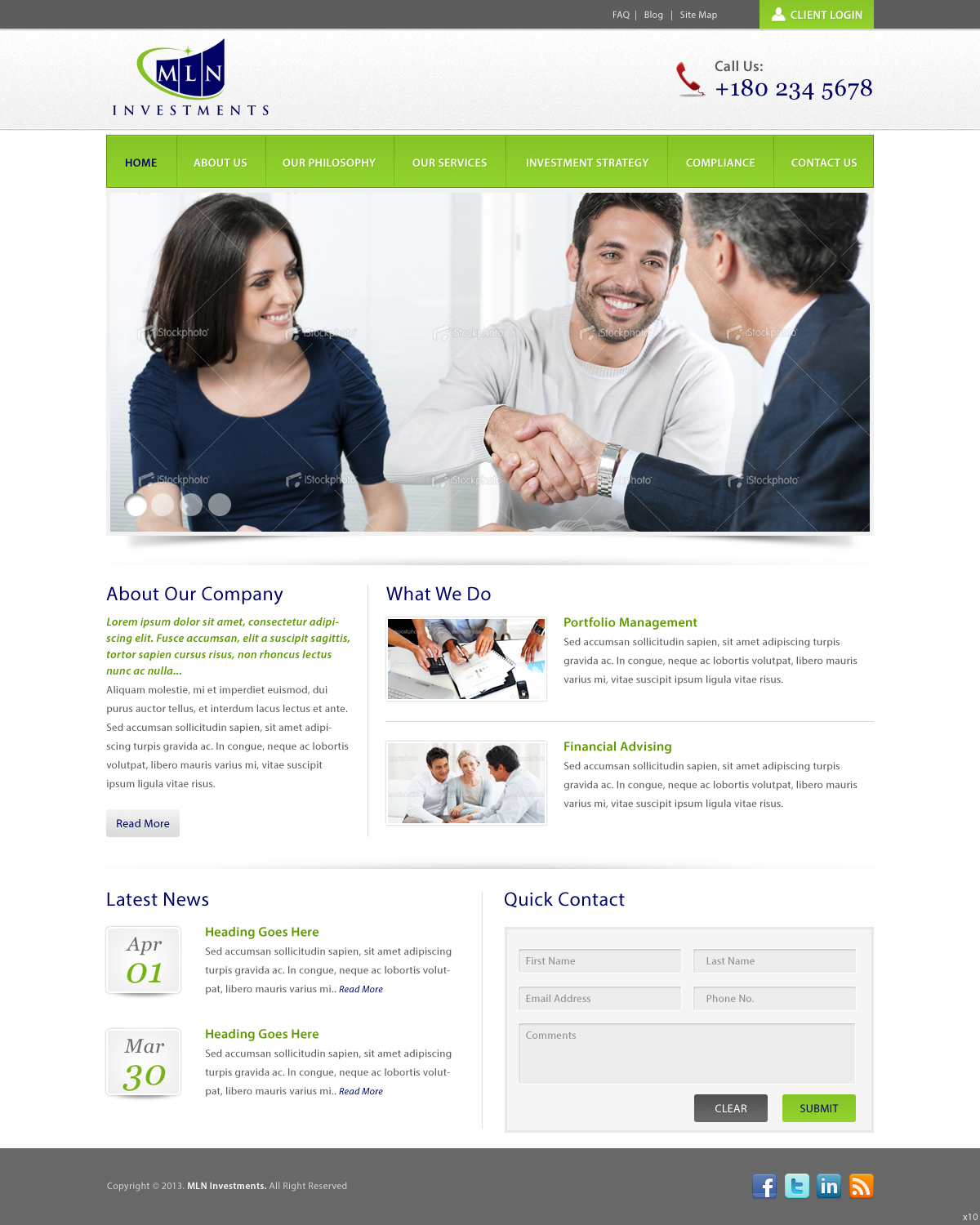Web Design by pb for this project | Design #1641292