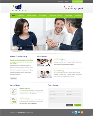 Web Design by pb for this project | Design: #1641292