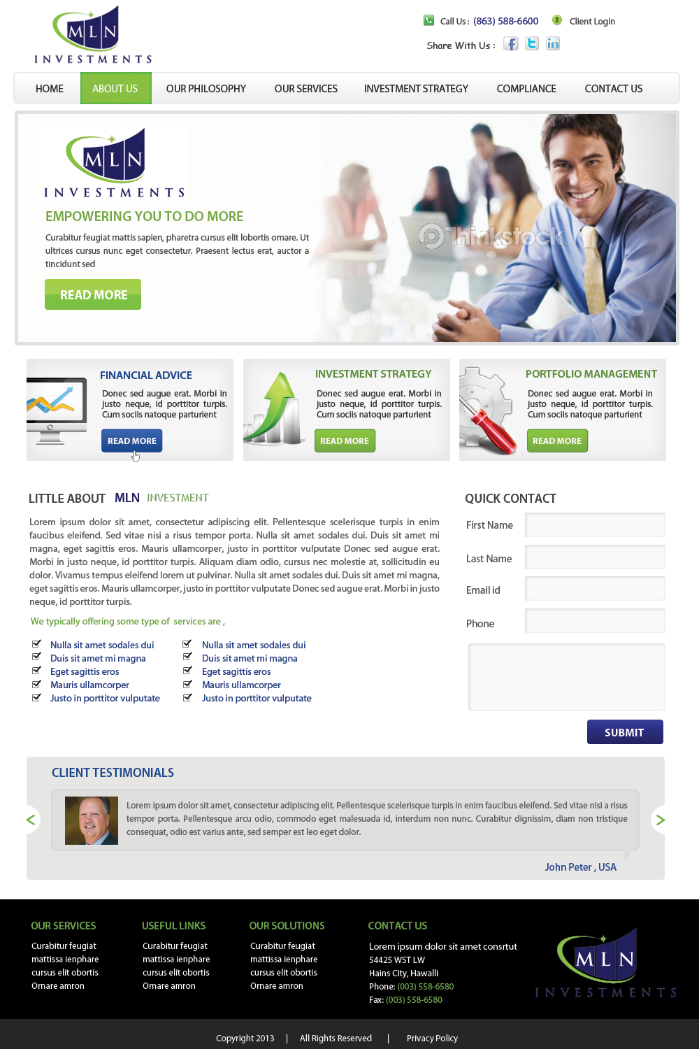 Web Design by creativemind for this project | Design #1662182