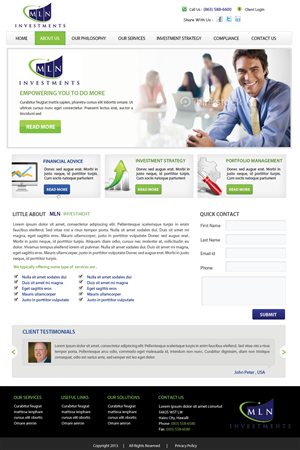 Web Design by creativemind for this project | Design: #1662182