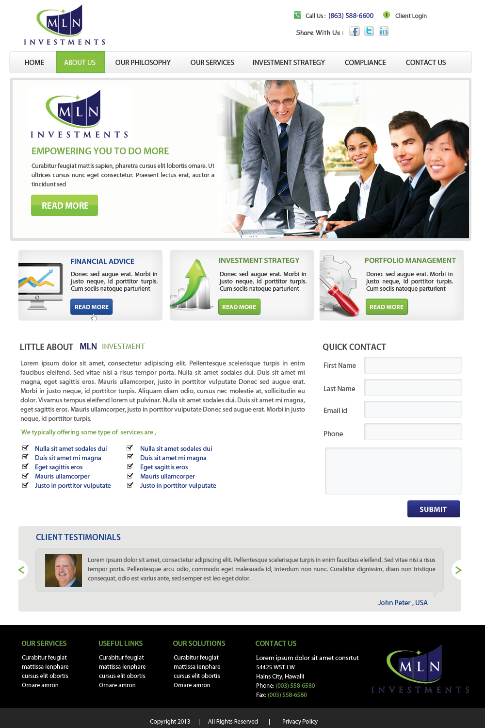 Web Design by creativemind for this project | Design #1662186