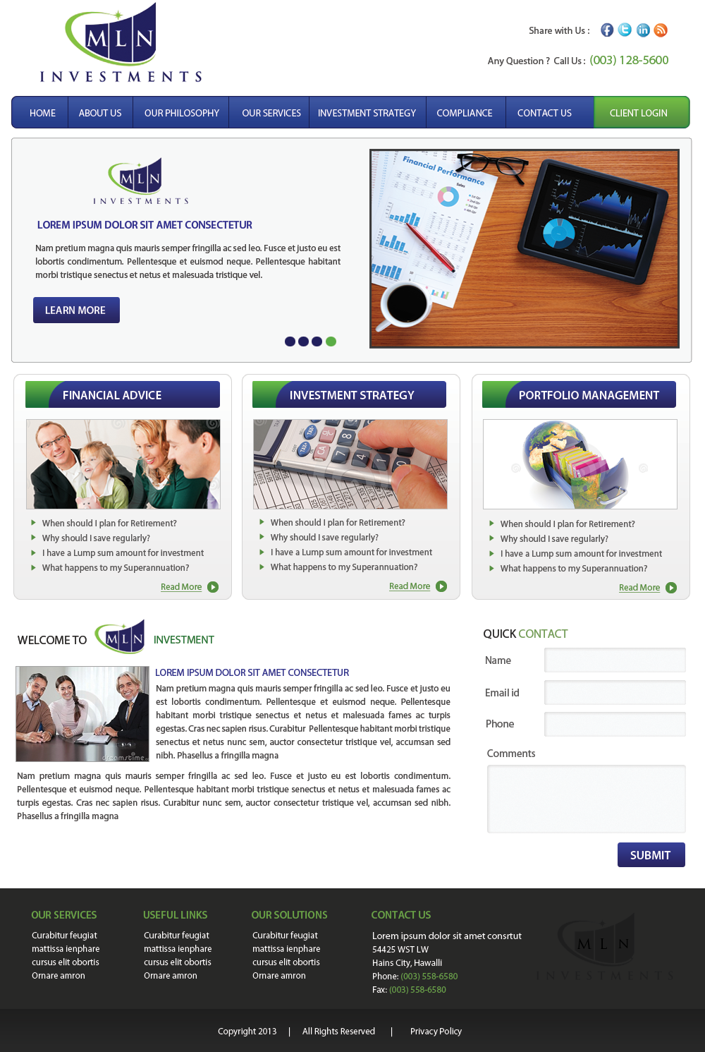 Web Design by creativemind for this project | Design #1662236