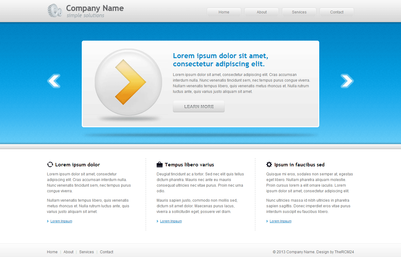Web Design by TheRCM24 for this project | Design #1631309