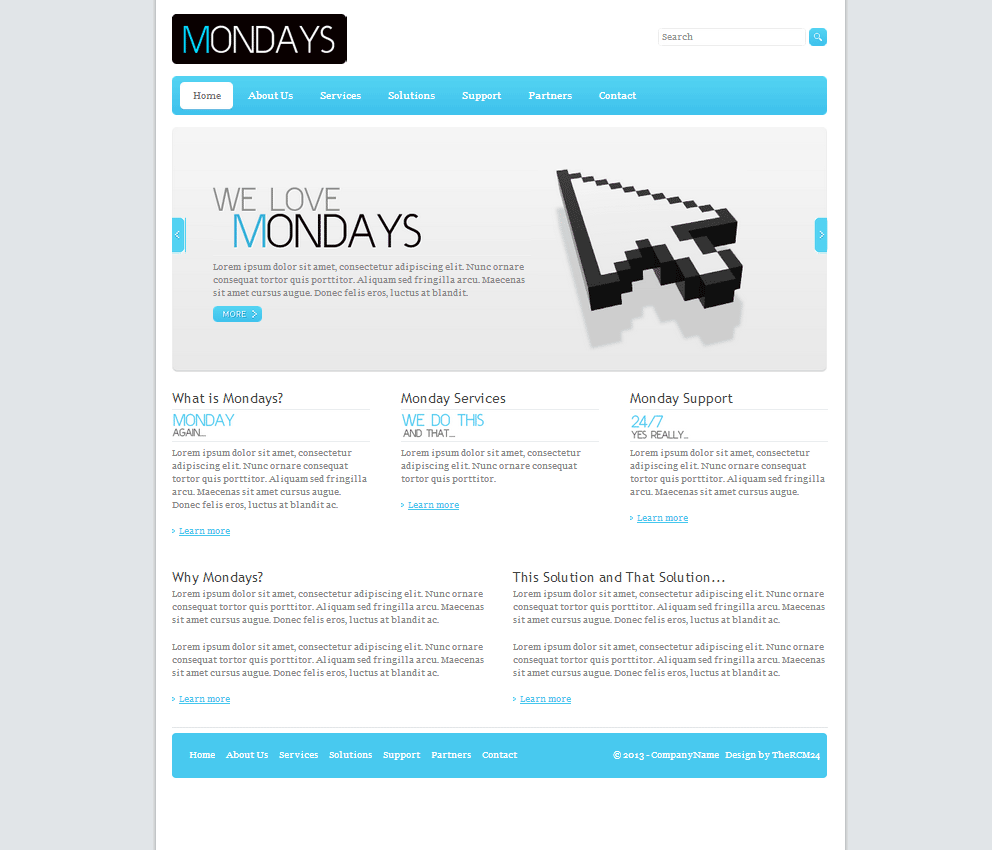 Web Design par TheRCM24 pour ce projet | Design #1631310