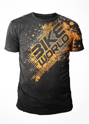 Bike World TV Show T-shirt design