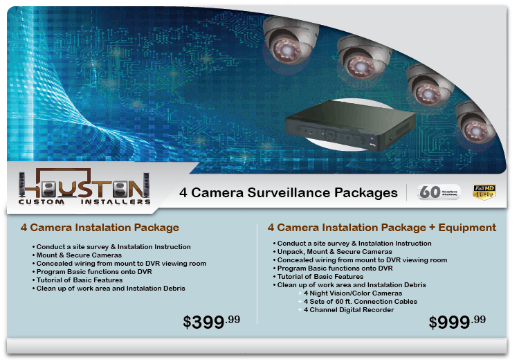 Graphic Design by Vexus Graphics for Houston Custom Installers | Design #6086599