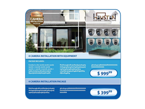 Graphic Design by dii for Houston Custom Installers | Design: #6096835