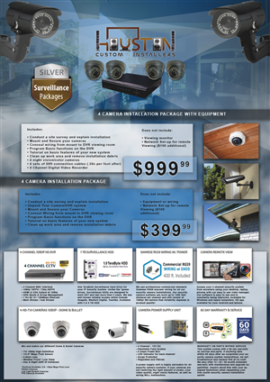 Diseño Gráfico por Riaz786 para Houston Custom Installers | Diseño #6090371