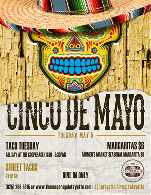 Flyer Design by Daniele Greco for The Cooperage American Grille | Design: #6063594
