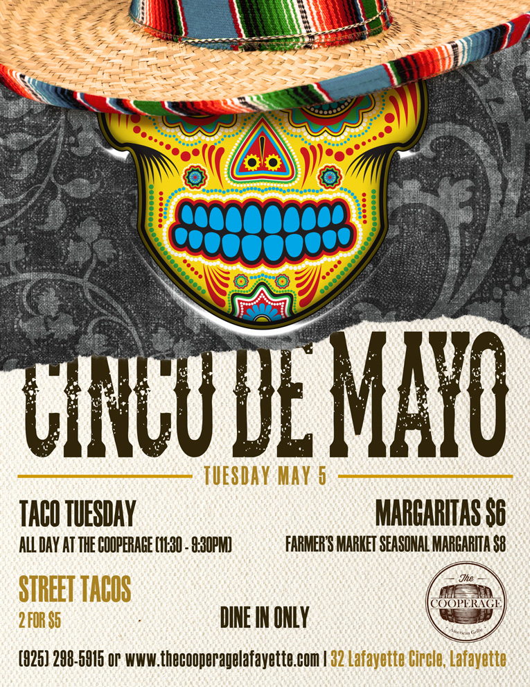 Flyer-Design von Daniele Greco für The Cooperage American Grille | Design #6072962