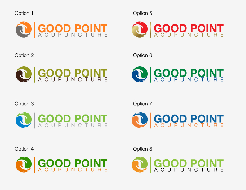 Logo Design by row3webs for Good Point Acupuncture  | Design #6088866