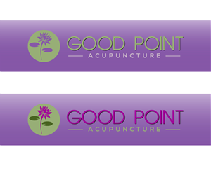 Logo Design by dianagargaritza for Good Point Acupuncture  | Design: #6119864