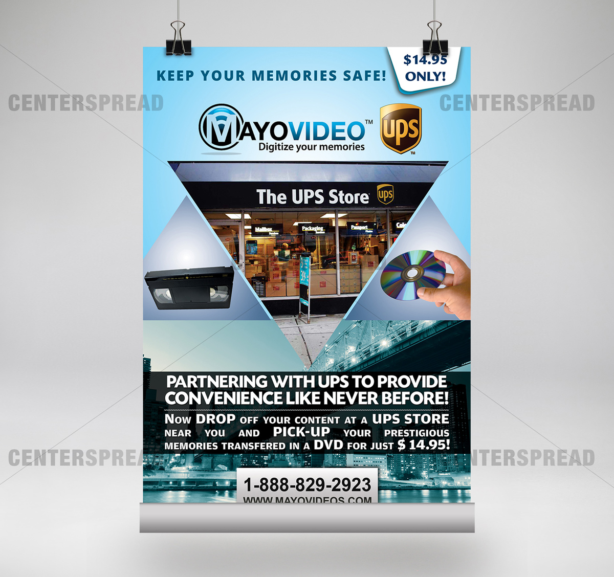 Diseño de Póster por CENTERSPREAD para este proyecto | Diseño #1642014