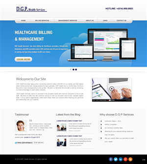 Web Design by pb for dgphealth | Design: #6075234