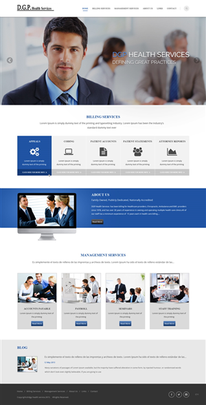 Web Design by pb for dgphealth | Design: #6075236