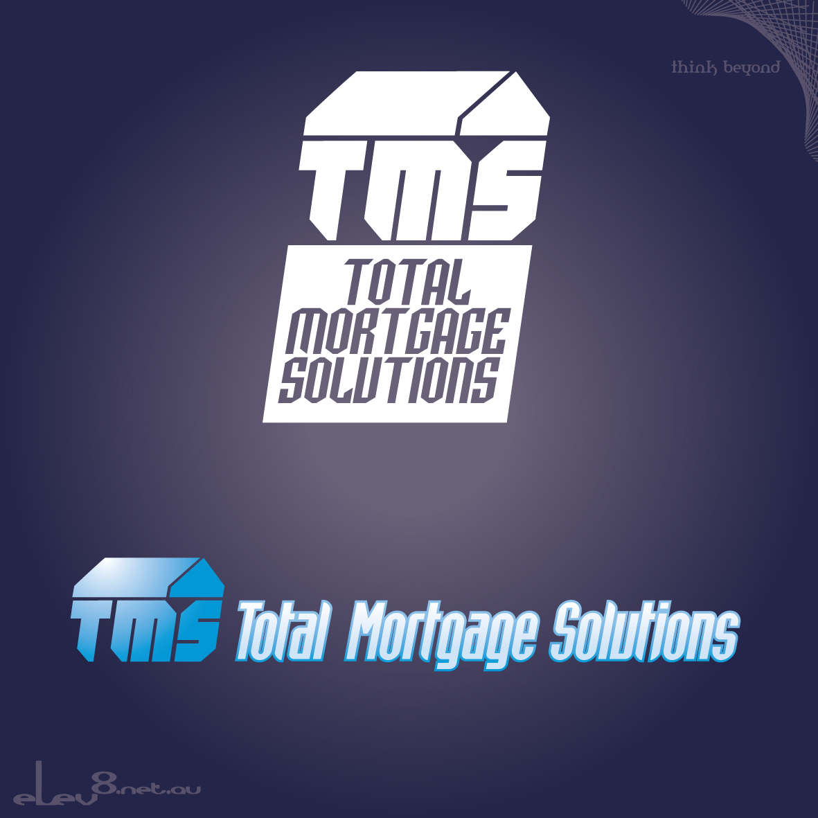 Diseño de Logo por elev8.net.au para Total Mortgage Solutions | Diseño #8627