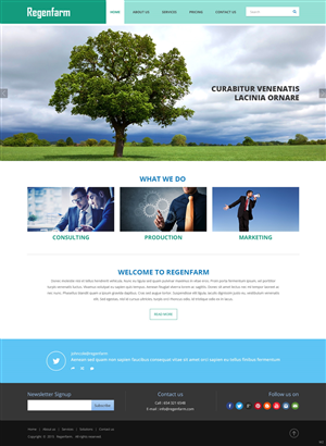 Web Design by pb for RegenFarm Ltd | Design: #6102986