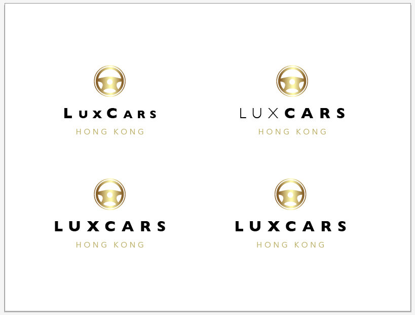 Logo Design by wonderland for LuxCars | Design #6064226