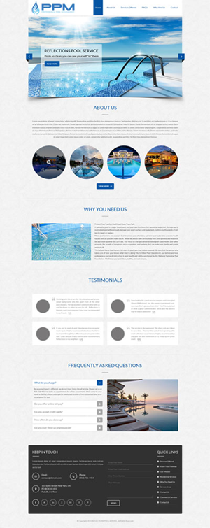 Web Design by saroshdurrani for this project | Design #6081764