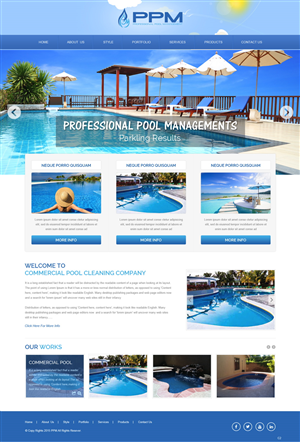 Web Design by pb for this project | Design #6075273