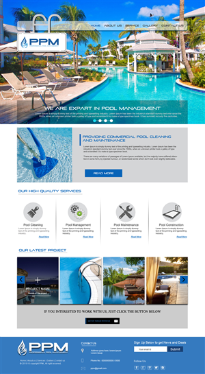 Web Design by websolutionhelpu for this project | Design #6097177