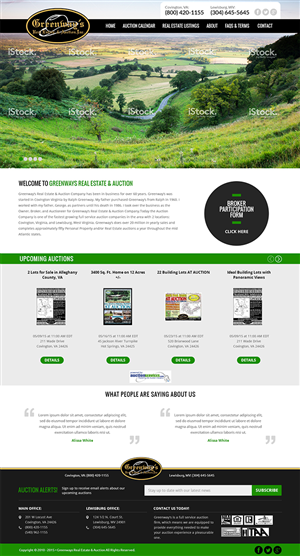 Web Design by RupalTechno for AuctionServices.com, Inc. | Design: #6081579