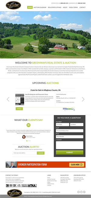 Web Design by RupalTechno for AuctionServices.com, Inc. | Design: #6083704