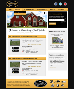 Diseño Web por Creative X Designs para AuctionServices.com, Inc. | Diseño: #6072071