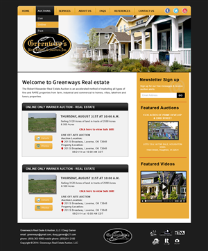 Web Design by Creative X Designs for AuctionServices.com, Inc. | Design: #6074683