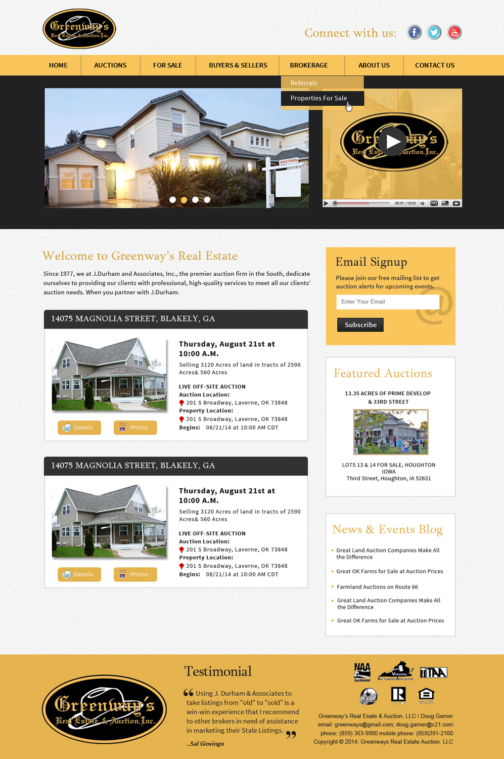 Web Design by Creative X Designs for AuctionServices.com, Inc. | Design #6077316
