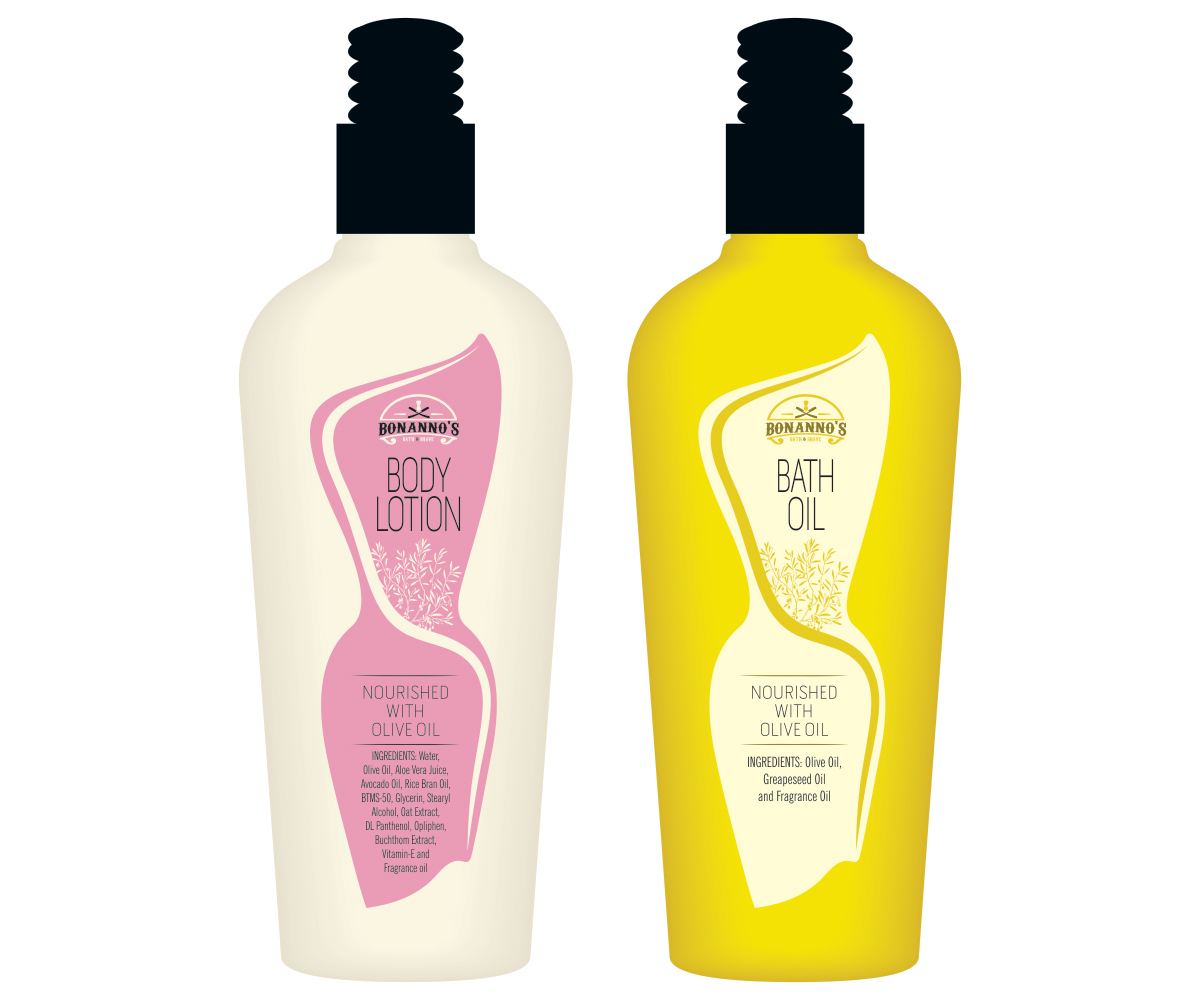 Label Design by somnathroy32 for Bonanno''s Bath & Shave | Design #6135964