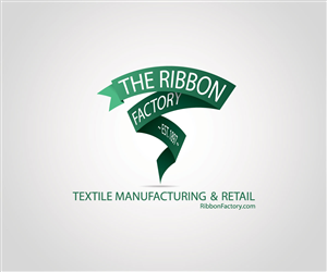 Diseño de Logo por Jared Apa para The Ribbon Factory Outlet | Diseño #6067461