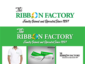 Logo-Design von Texel für The Ribbon Factory Outlet | Design: #6067444