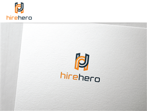HireHero | Logo Design by GreenLamp