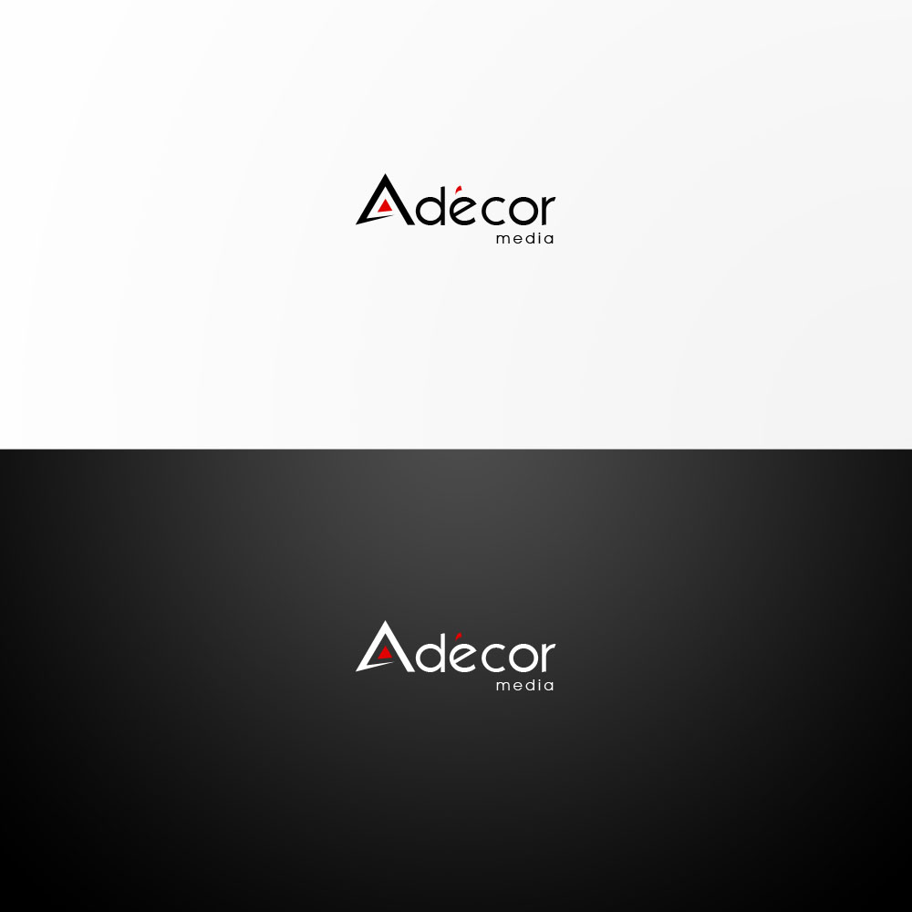 Logo Design by Naranbat Jargalsaikhan for Adécor Media | Design #8991