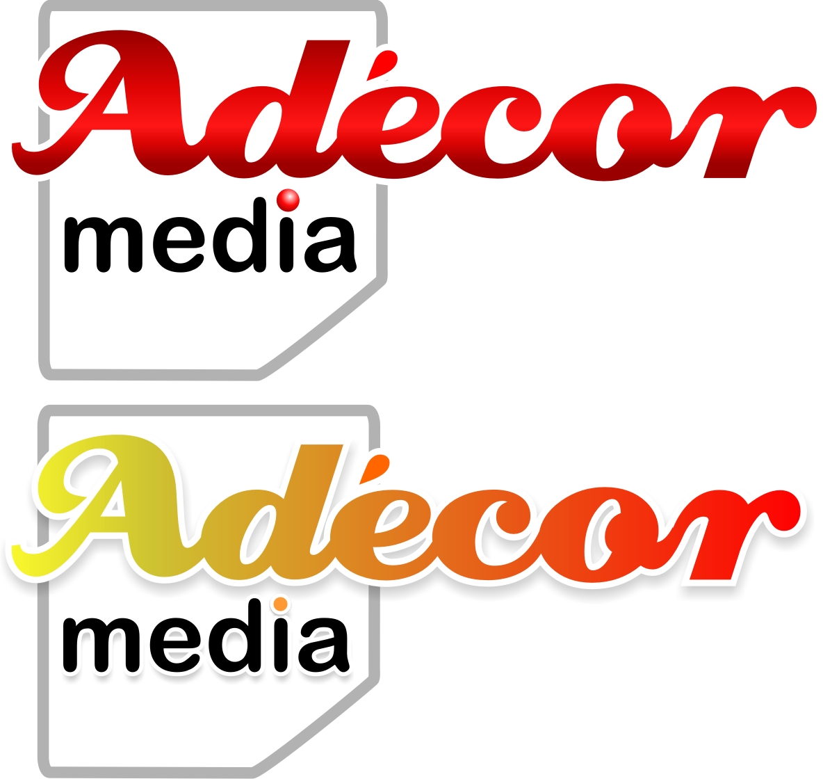 Logo Design by LUSH GRAPHIX for Adécor Media | Design #9427